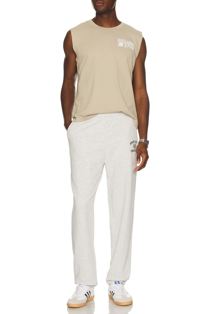 Sporty & Rich Finish Line Muscle Tee outlook