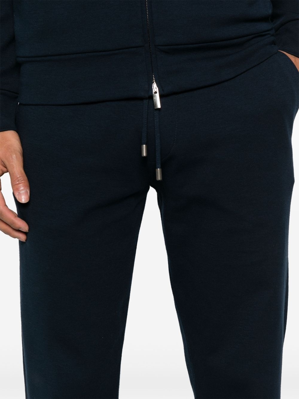 cotton track pants - 5