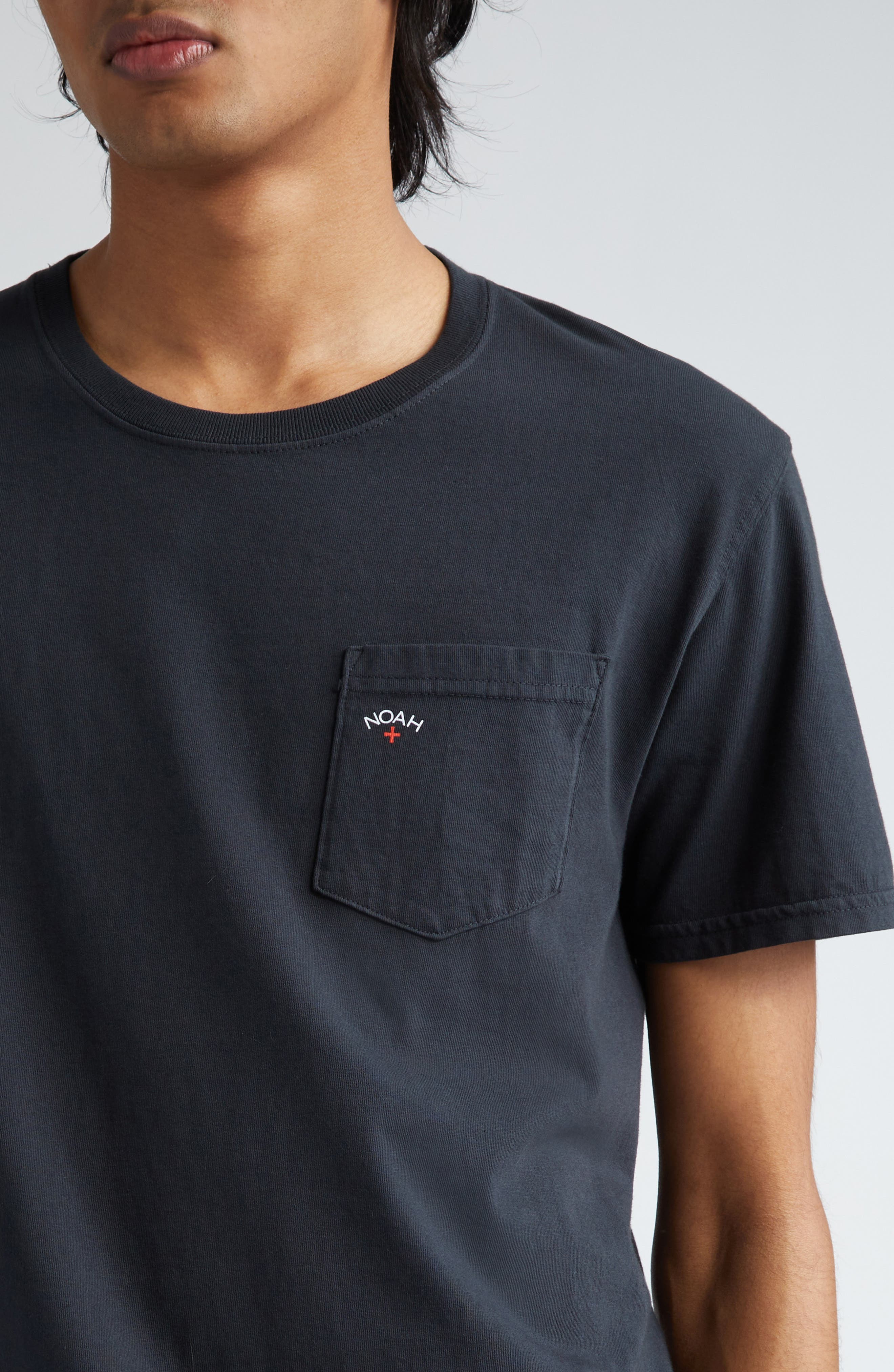 Core Logo Cotton Pocket T-Shirt - 4