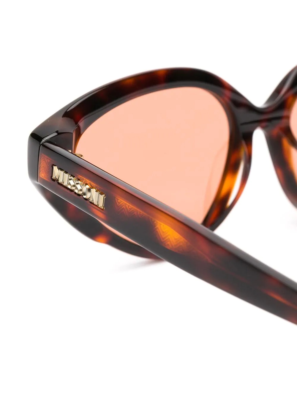 cat-eye tortoiseshell sunglasses - 3