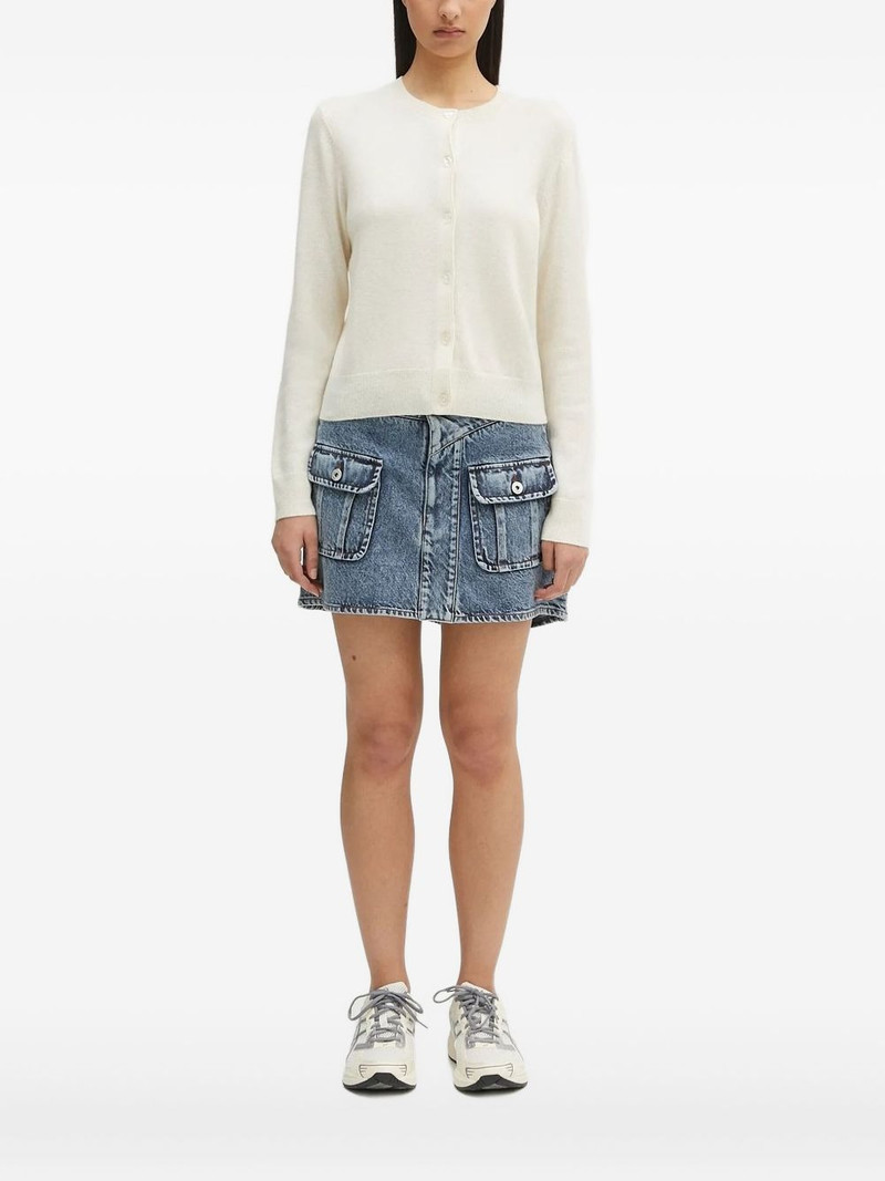 Saboston button-front cashmere cardigan 1