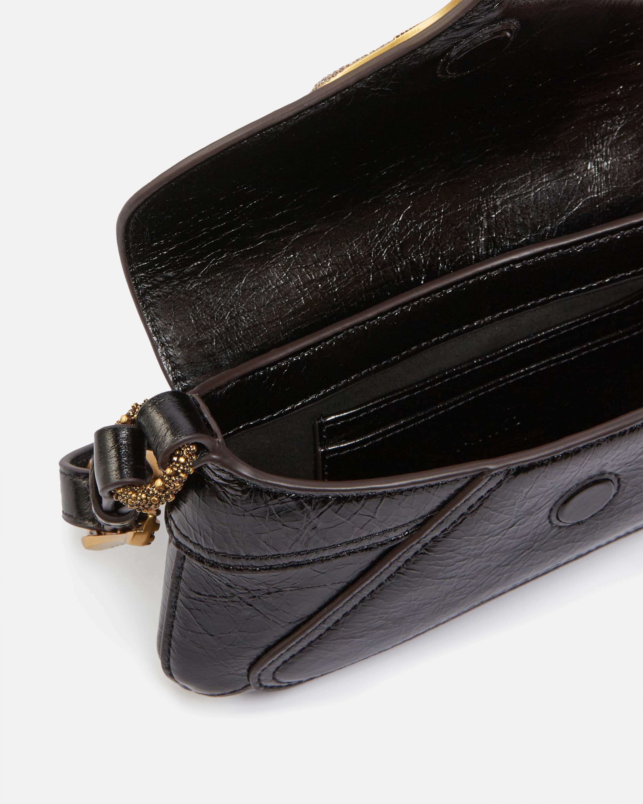 VINTAGE LEATHER 520 BABY SHOULDER BAG - 4