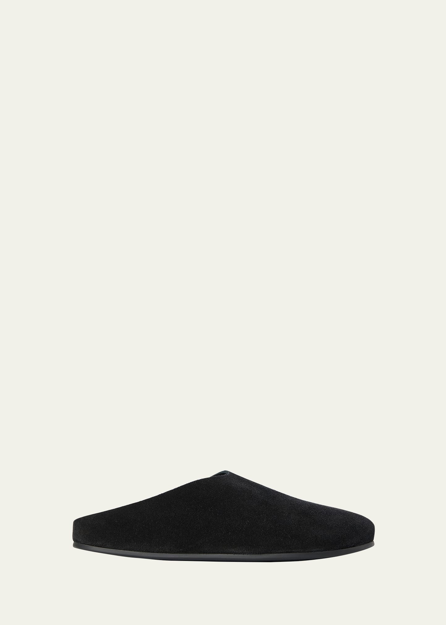 Hudson Suede Slide Mules - 1