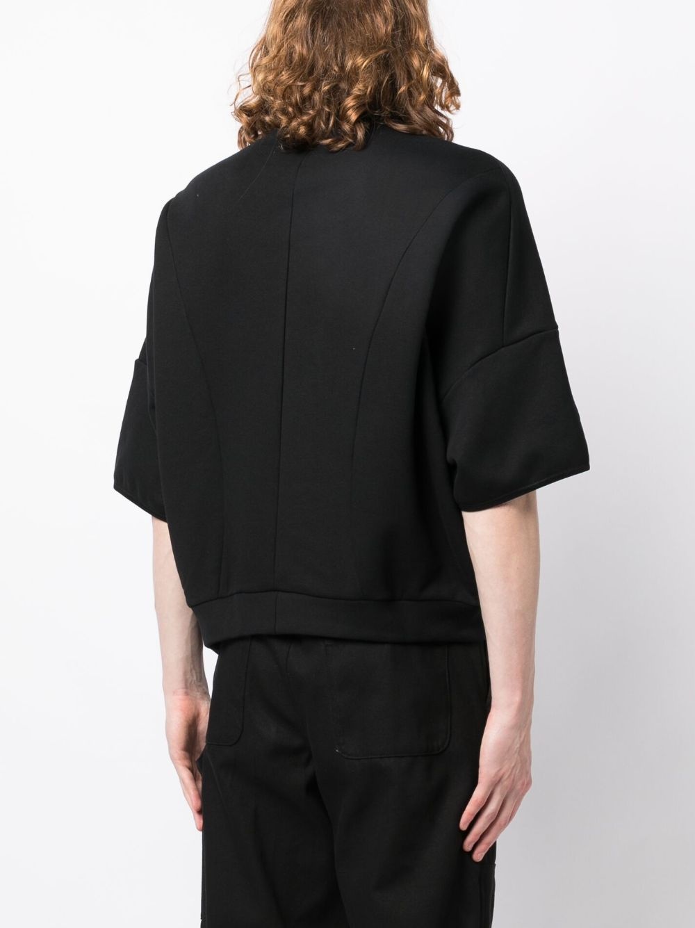 buckle-detailed cotton T-shirt - 4