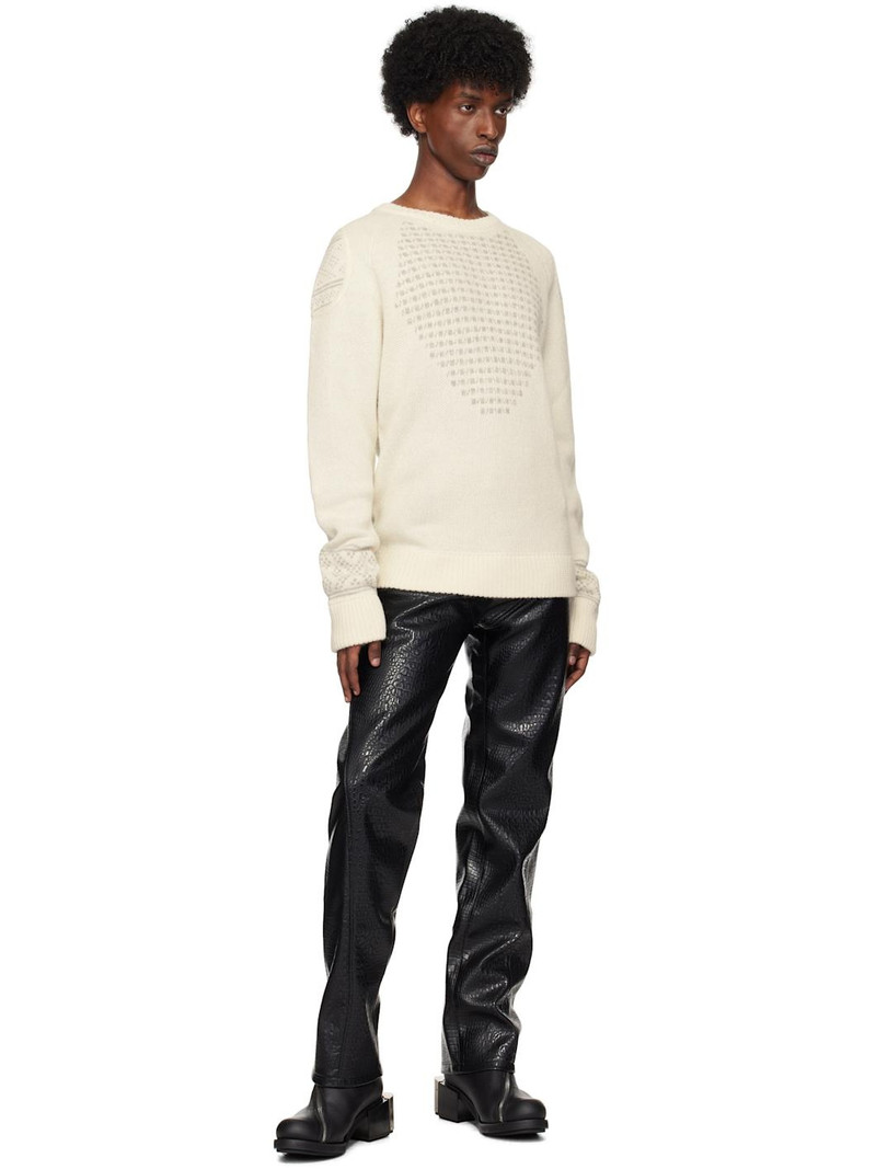 GmbH Off-White Raed Biker Sweater outlook