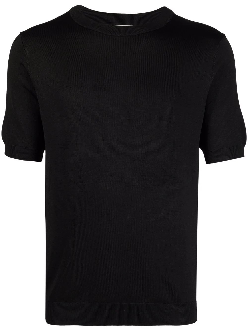 round neck short-sleeved T-shirt - 1