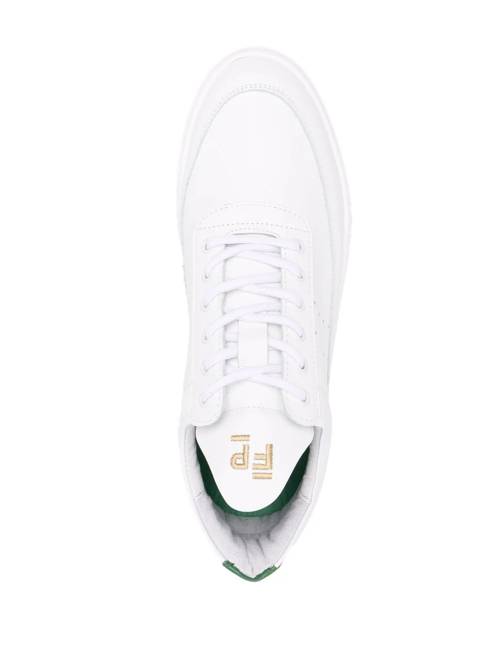 branded heel-counter sneakers - 4
