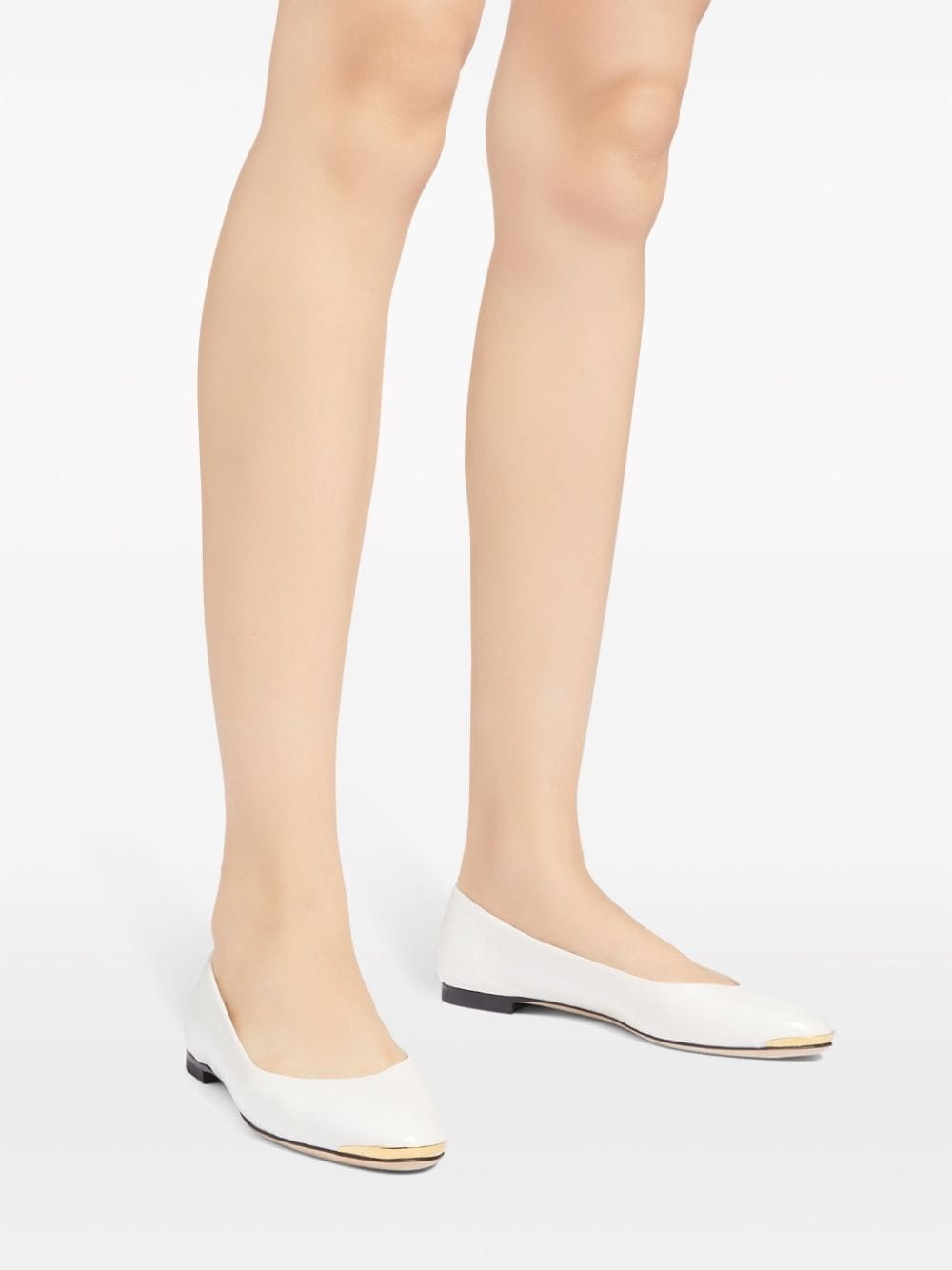 Amur 2.0 leather ballerina shoes - 5