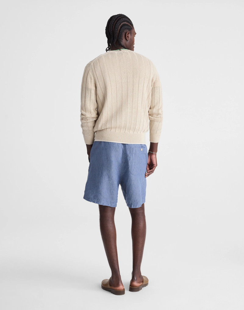 Madewell Pull-On Shorts in Linen outlook