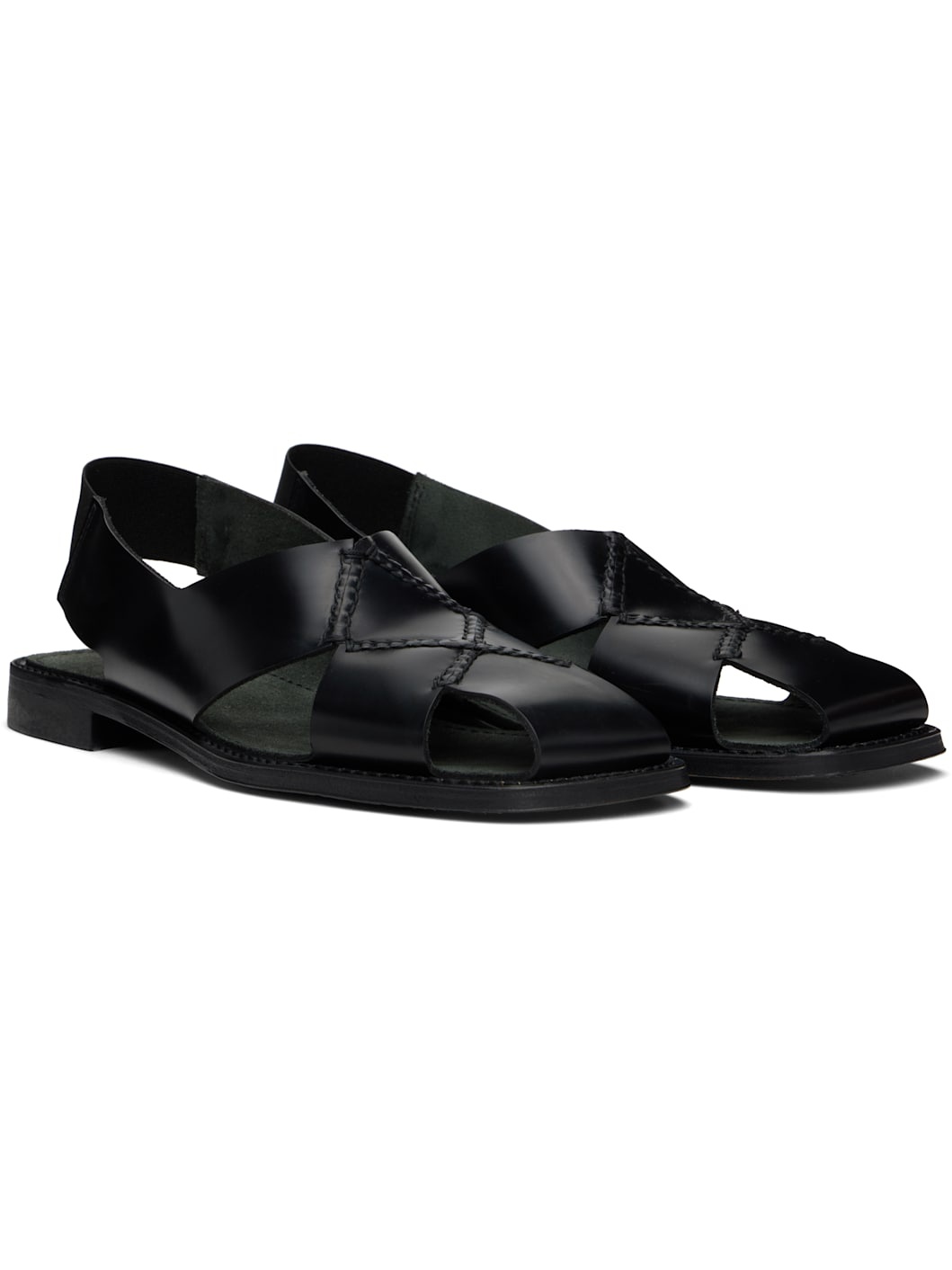 Black Llano Sandals - 4