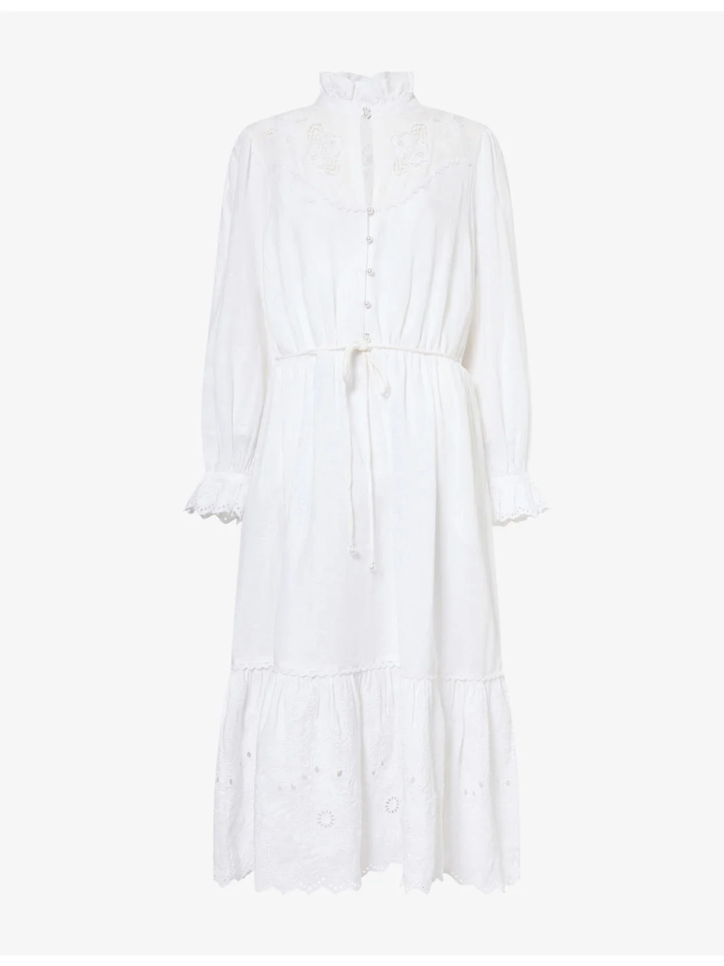Avebury Linen-Blend Maxi Dress - 1