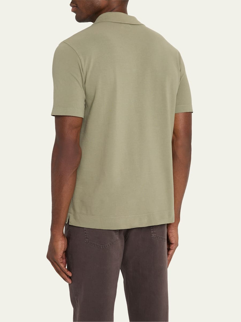 massimo alba Men's Aruba Cotton Polo Shirt outlook