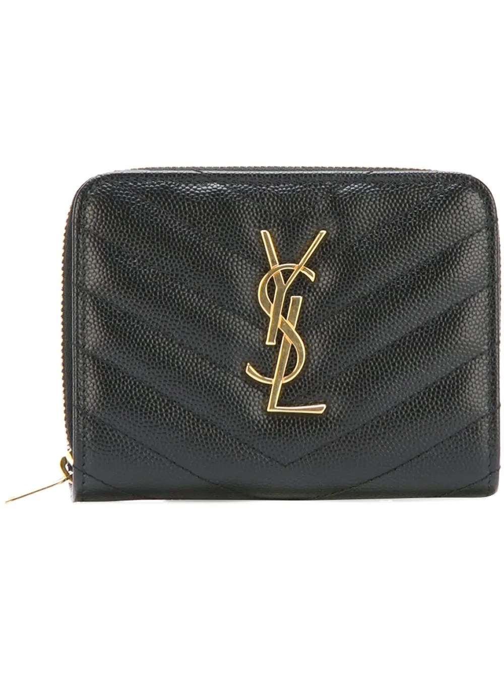 Monogram compact zip-around wallet - 1