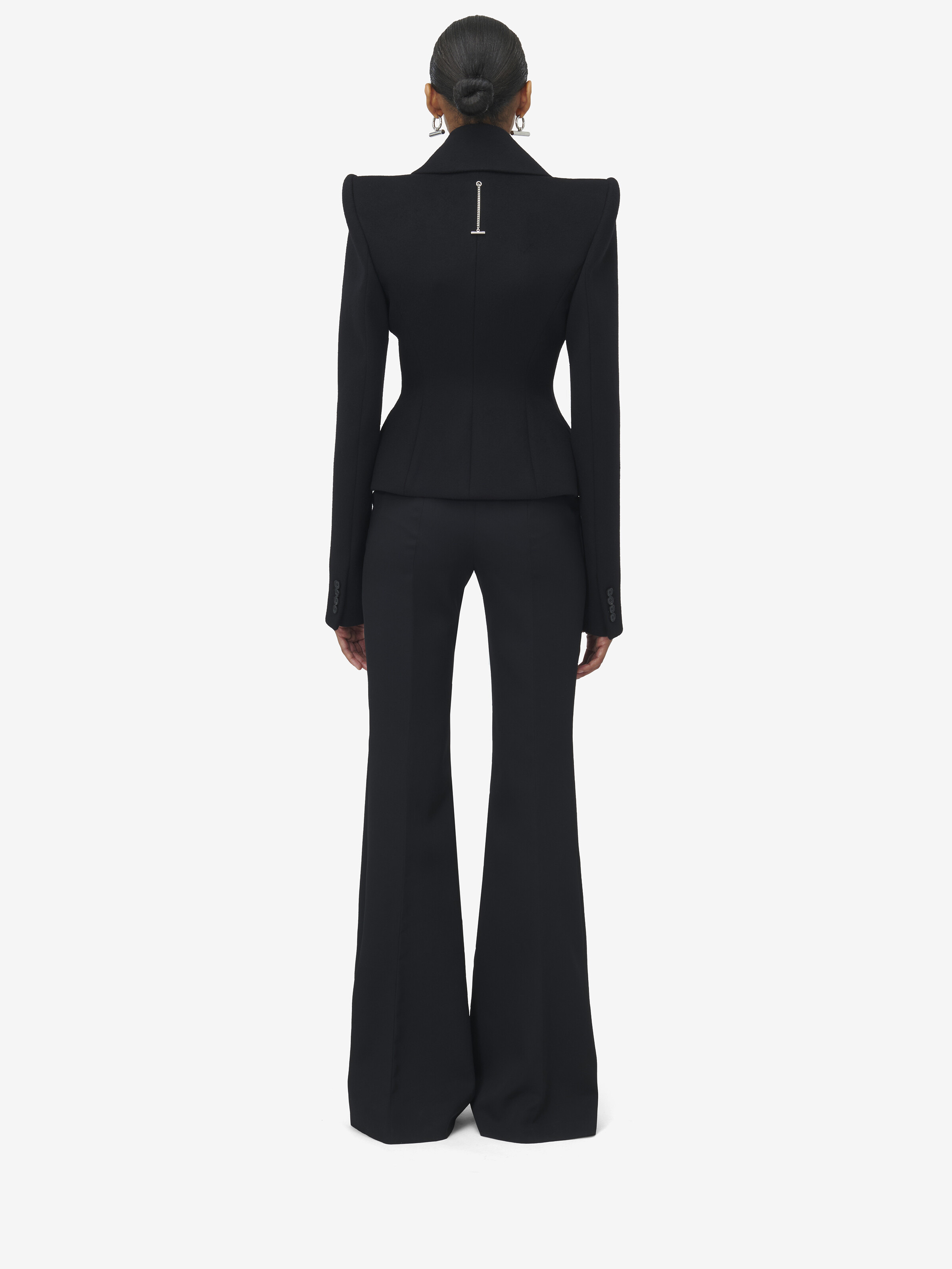 Oversized Lapel Peacoat - 7