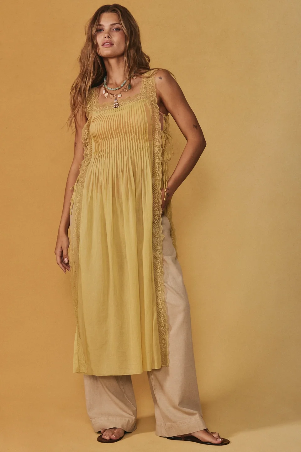 Loren Apron Maxi Top - 1