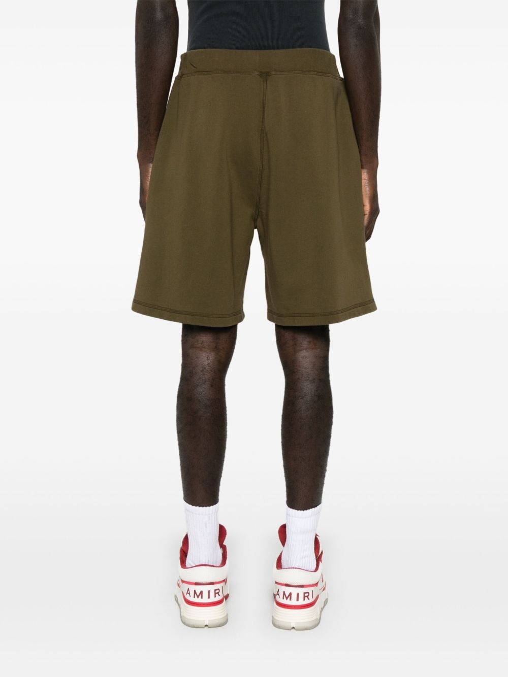 cotton track shorts - 4
