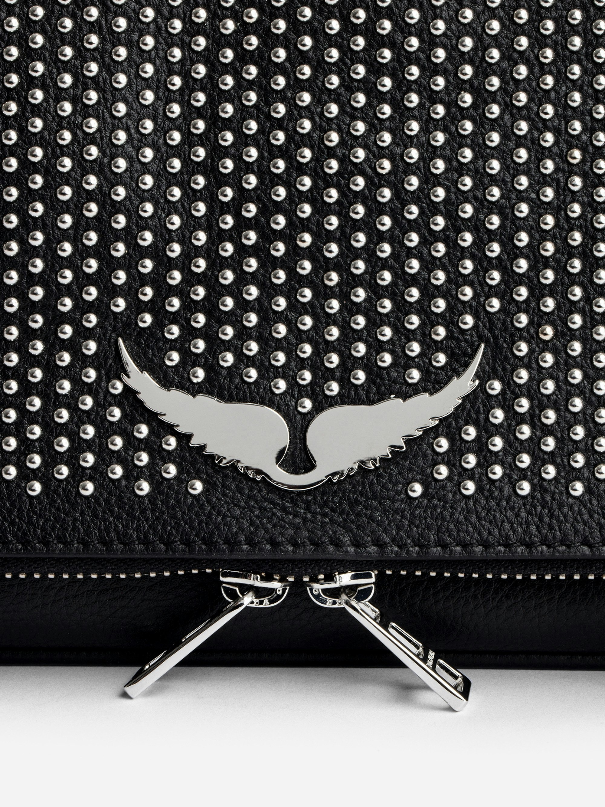 Rock Dotted Swiss Clutch - 4