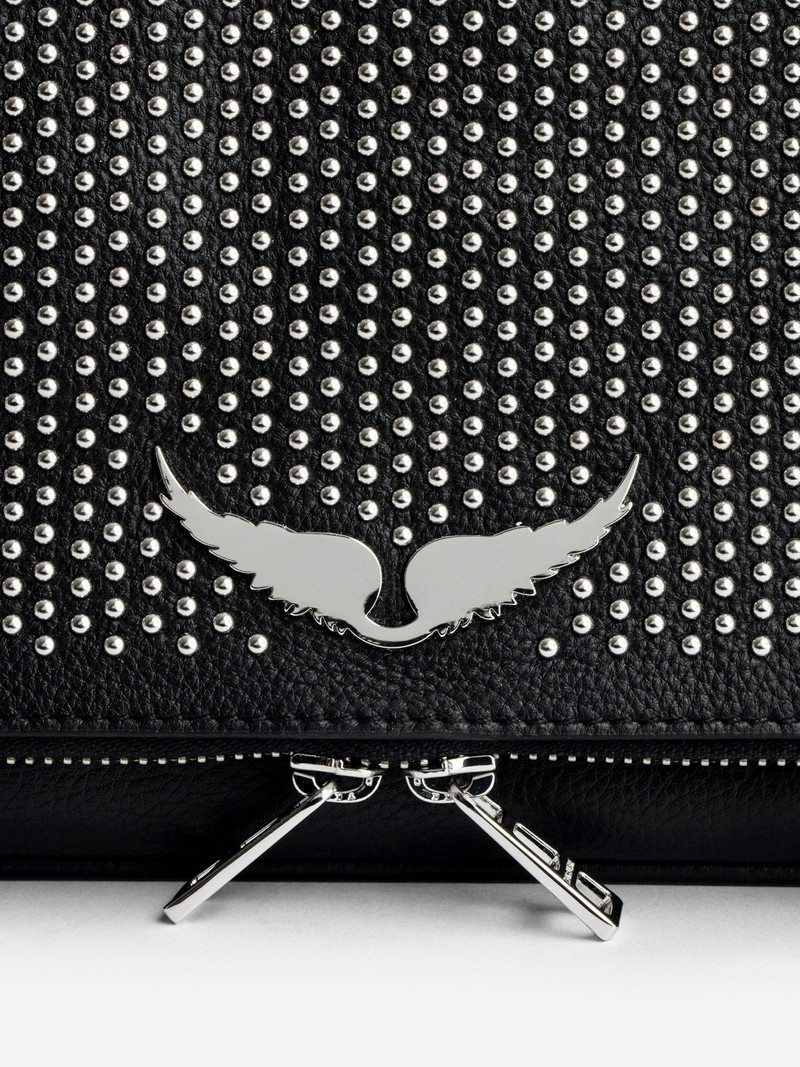 Rock Dotted Swiss Clutch 4