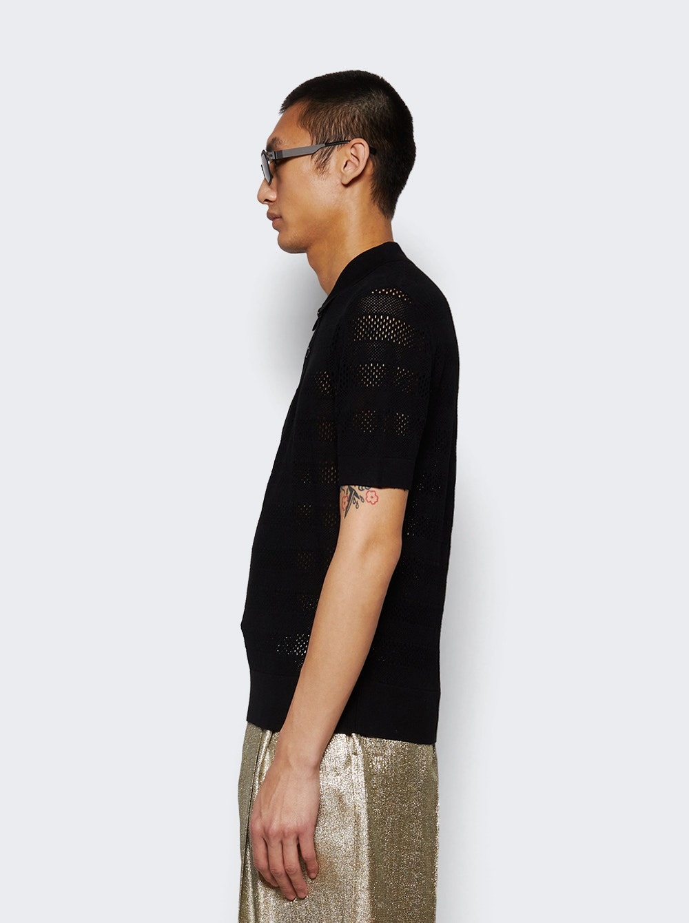 Mercy Polo Shirt Black - 3