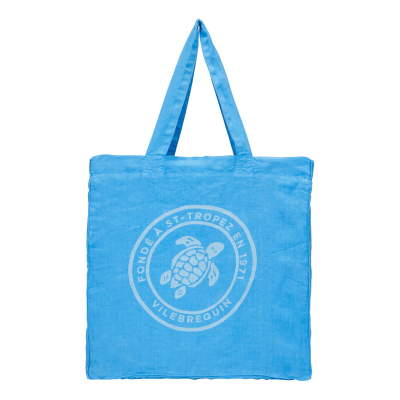 Vilebrequin Canvas Marine Unisex Beach Bag Sold outlook
