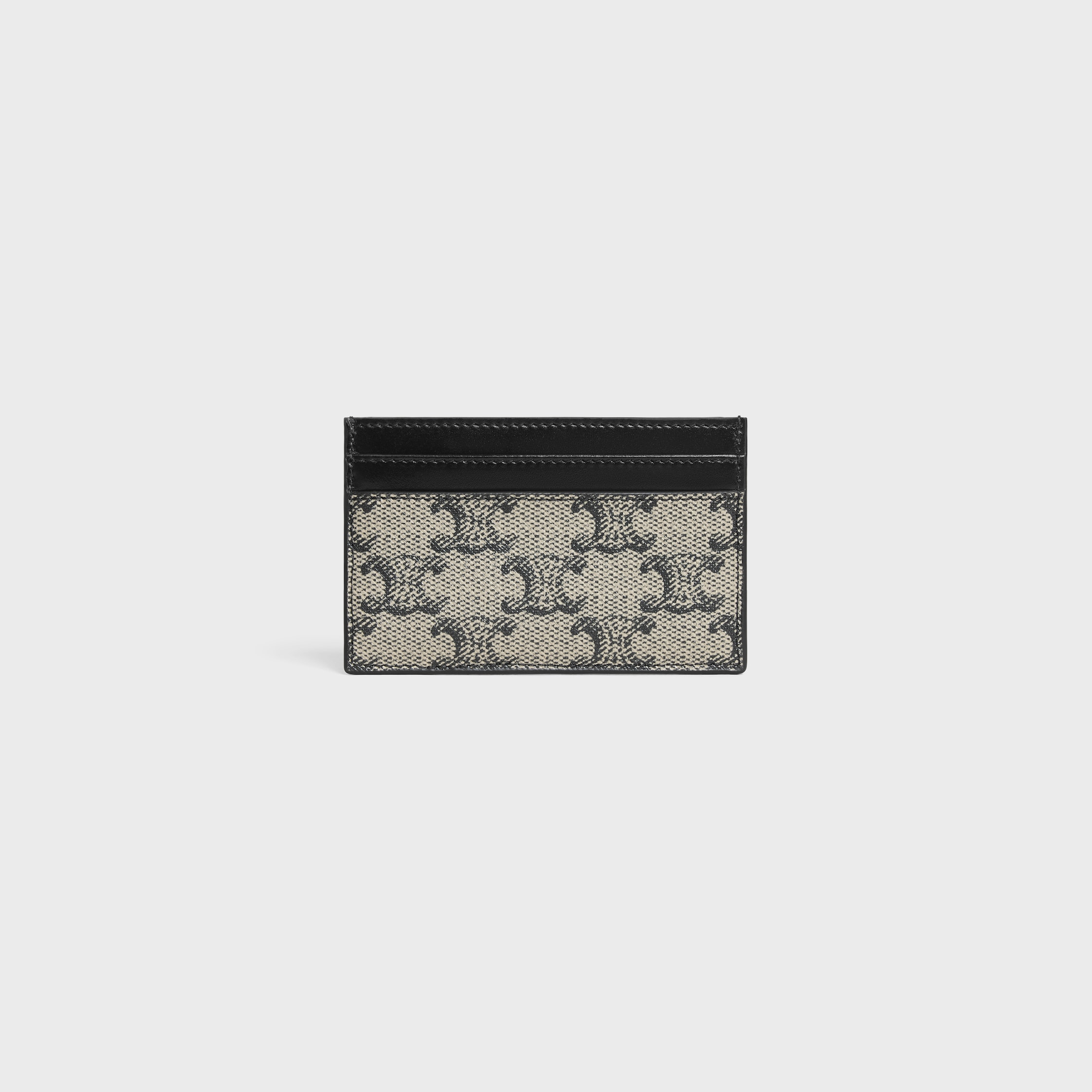 MEDIUM CARD HOLDER IN TRIOMPHE CANVAS AND CALFSKIN - 3