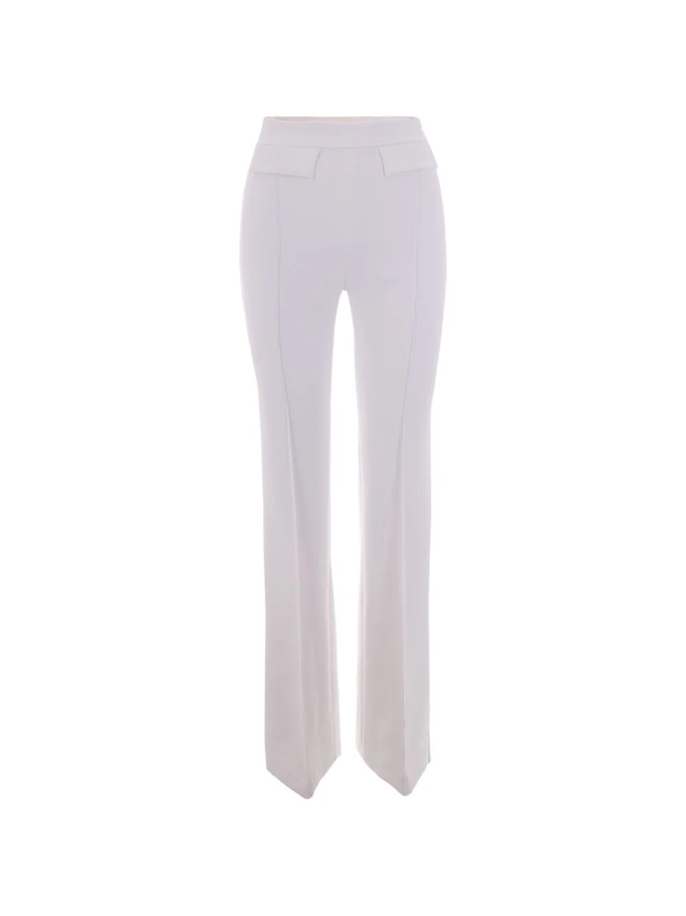 embellished flared trousers - 1