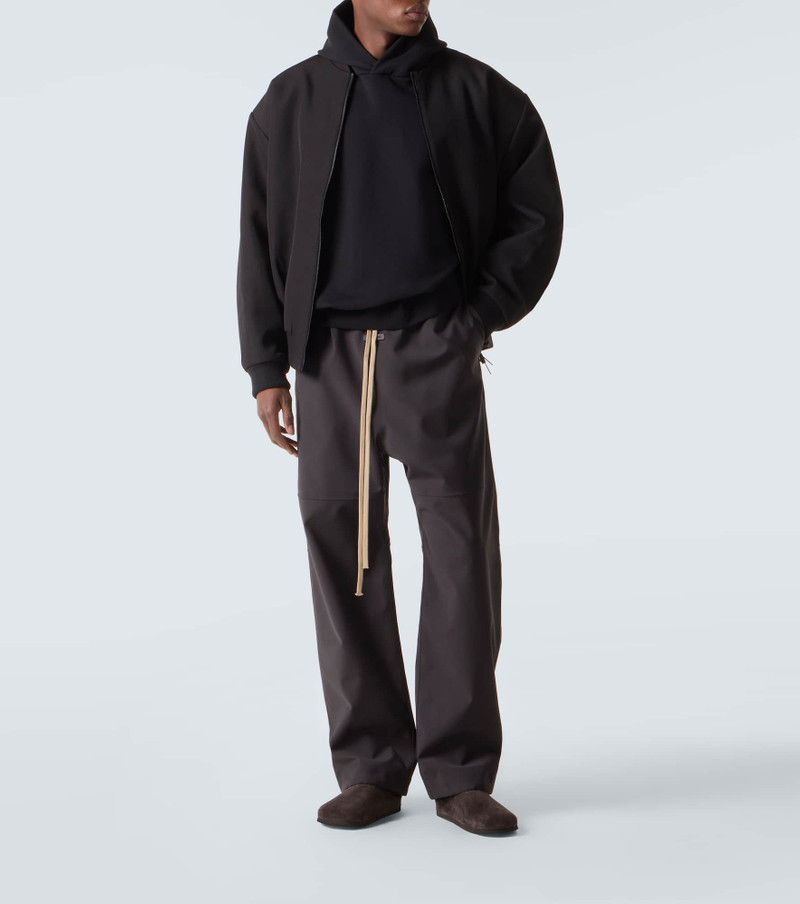 Fear of God Cotton jersey hoodie outlook