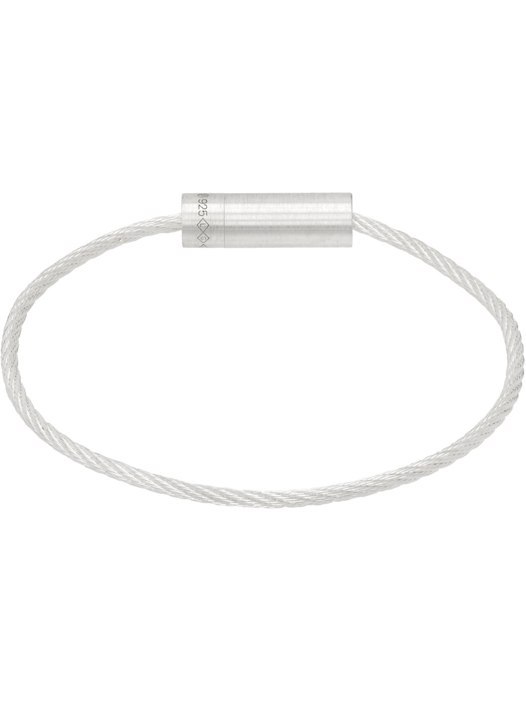 Silver Cable 'Le 7g' Bracelet - 2