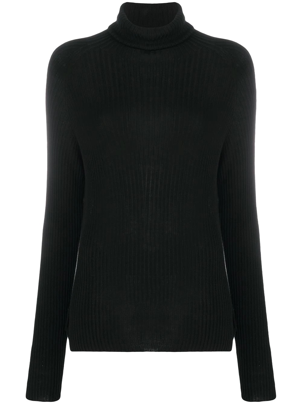 high neck knitted jumper - 1