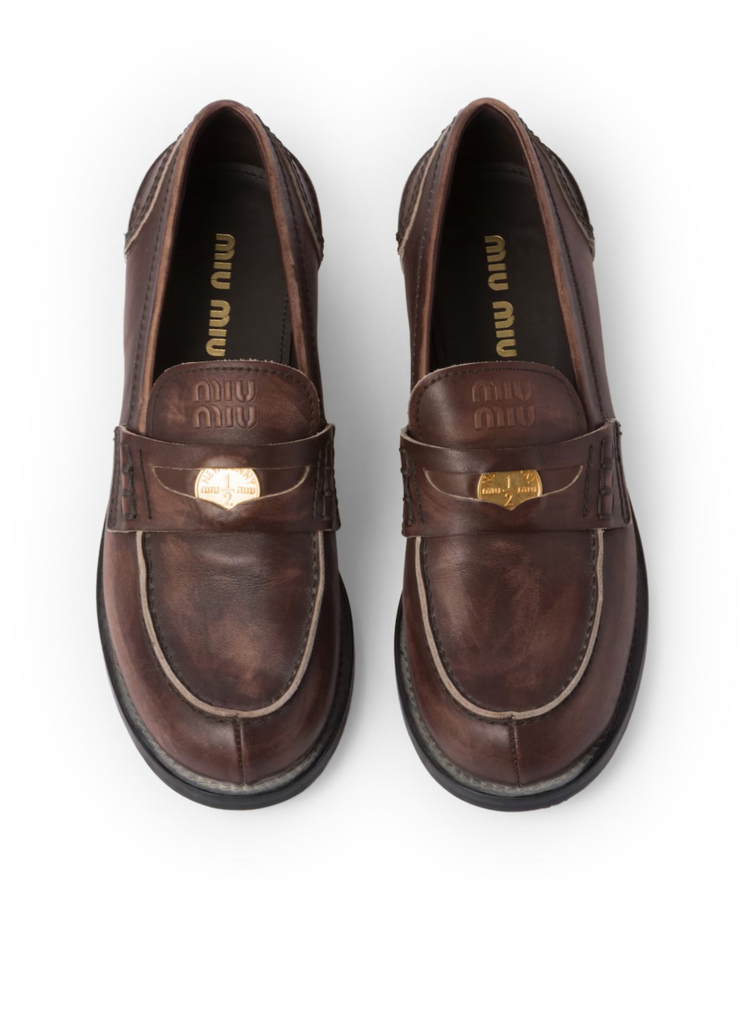 LEATHER LOAFERS - 4
