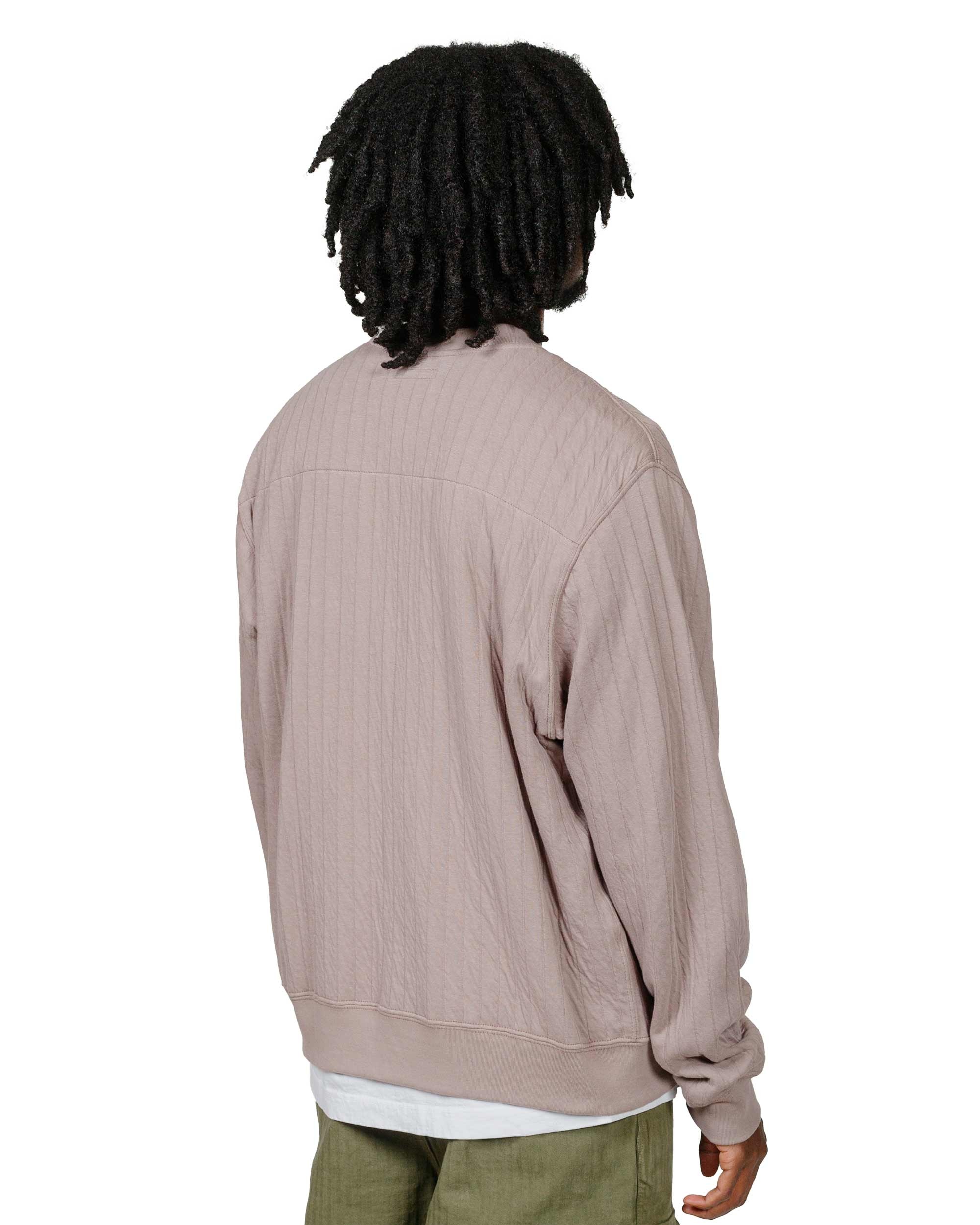 Quilted Zip Up Pale Purple - 3