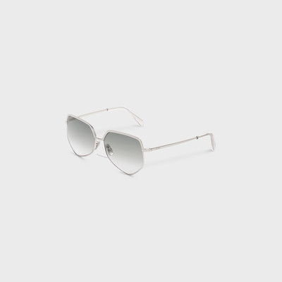 CELINE METAL FRAME 13 SUNGLASSES IN METAL outlook