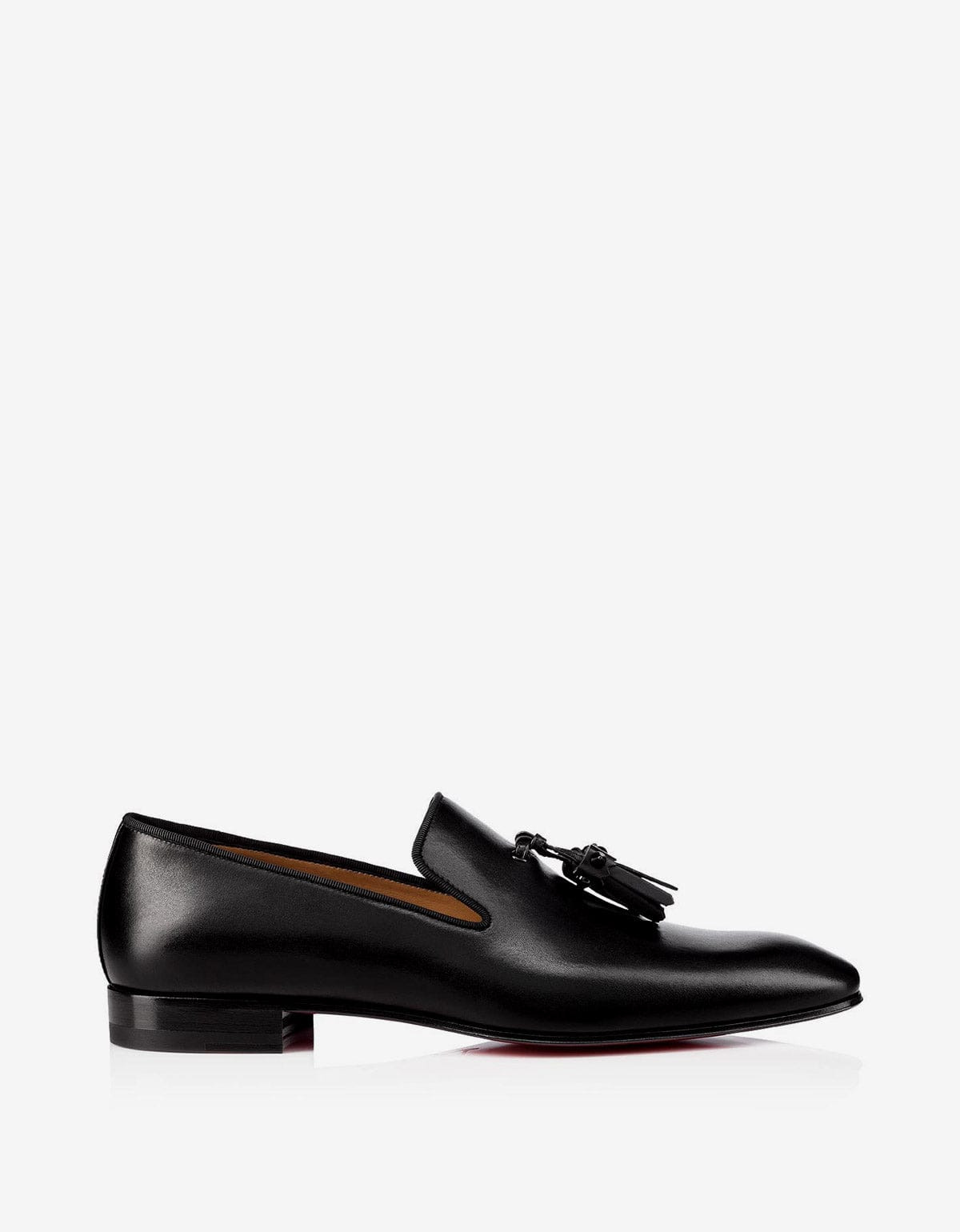 Christian Louboutin Dandelion Tassel Black Loafers - 3