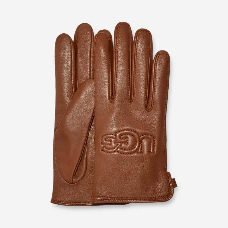 ® Women's Shorty Logo Glove in Chestnut - 1