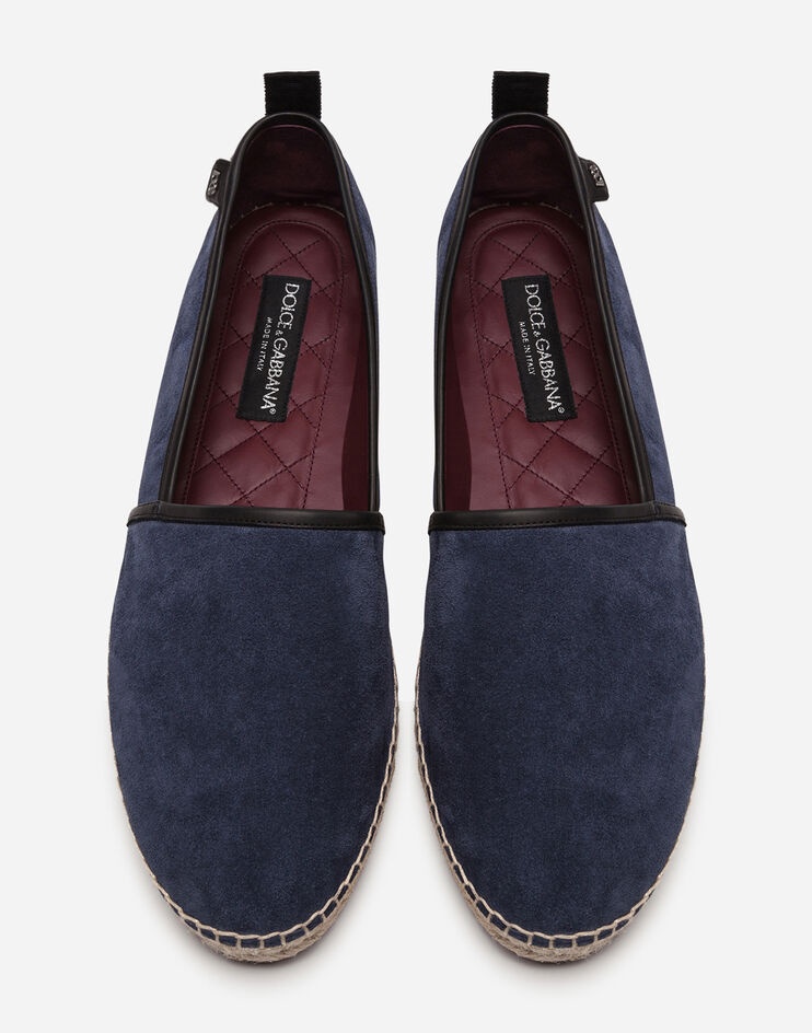 Suede espadrilles with rope sole - 4