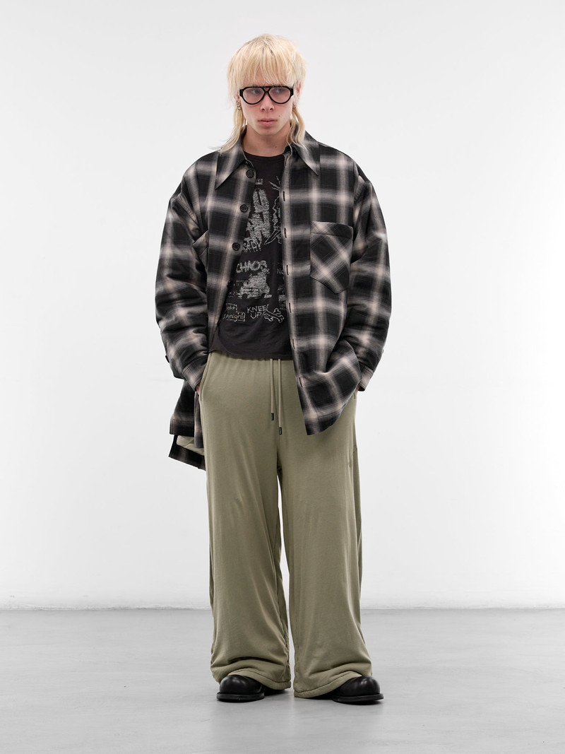 LU'U DAN Vetiver Gray Cotton Wadded Bontans outlook