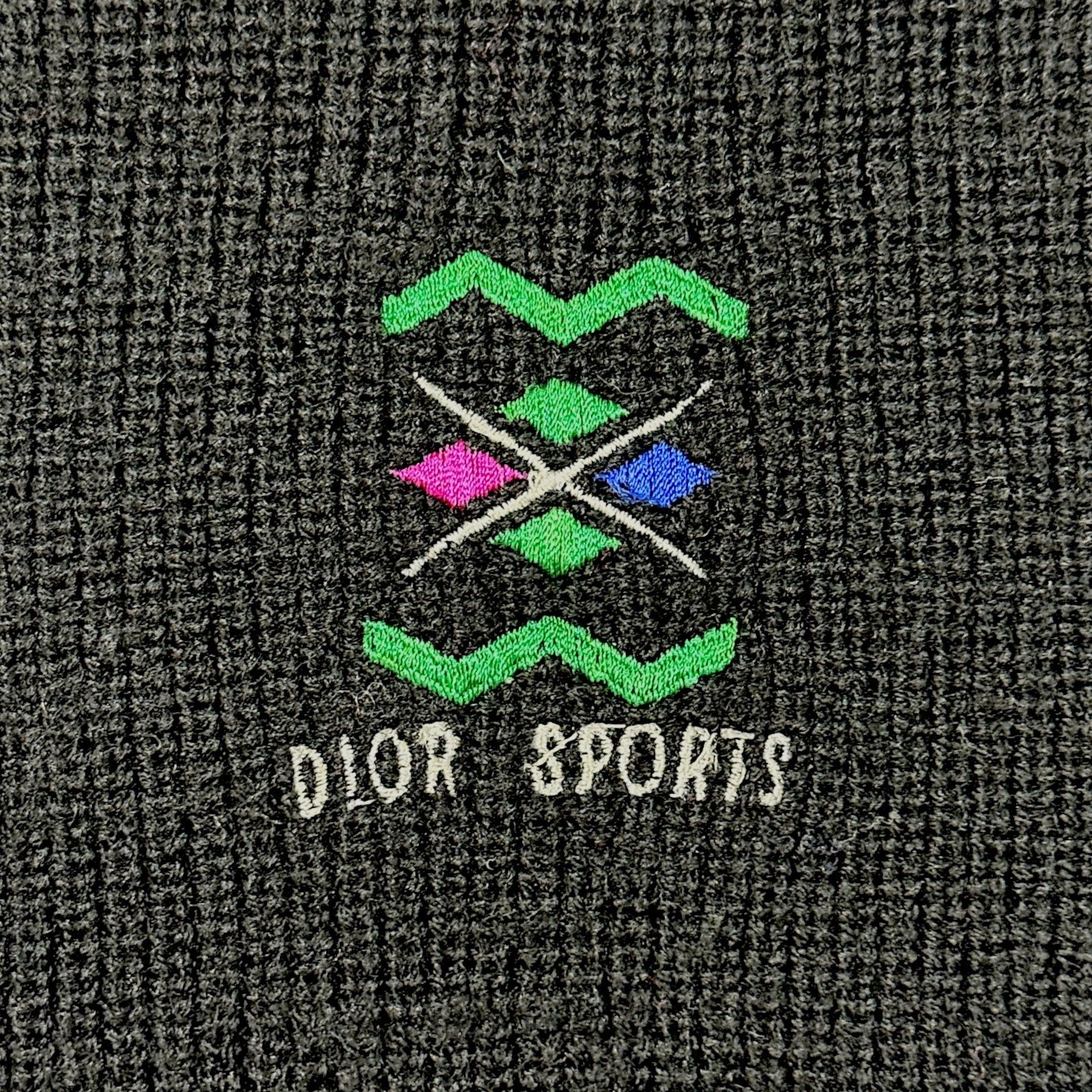 Christian Dior Sports - Christian Dior Sports Crewneck Wool Sweatshirt - Black L - 7