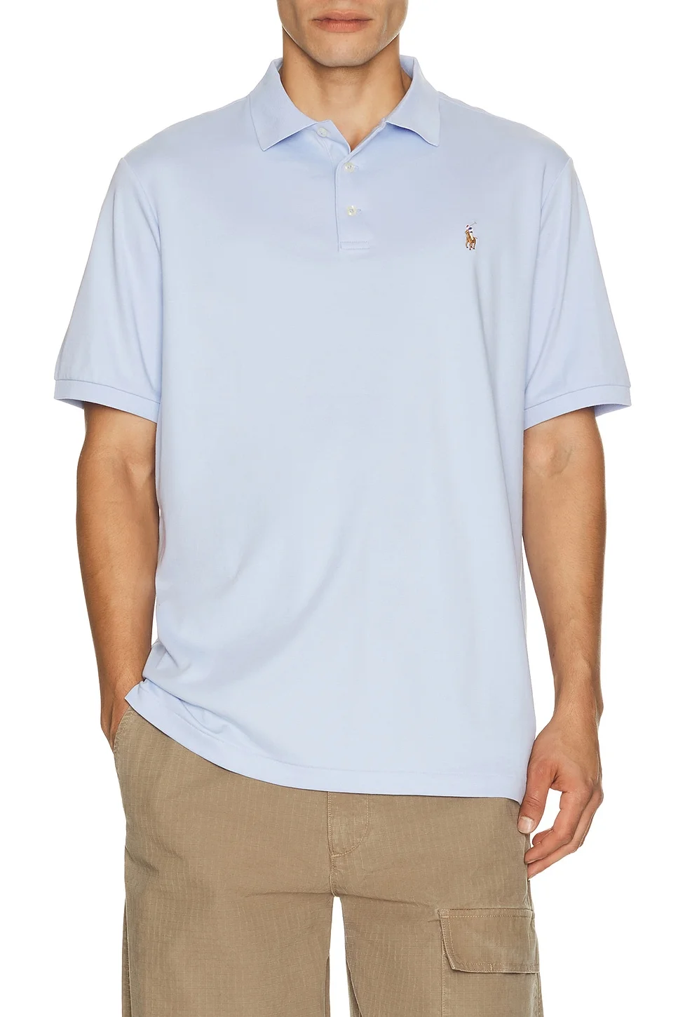 Short Sleeve Soft Touch Polo - 1