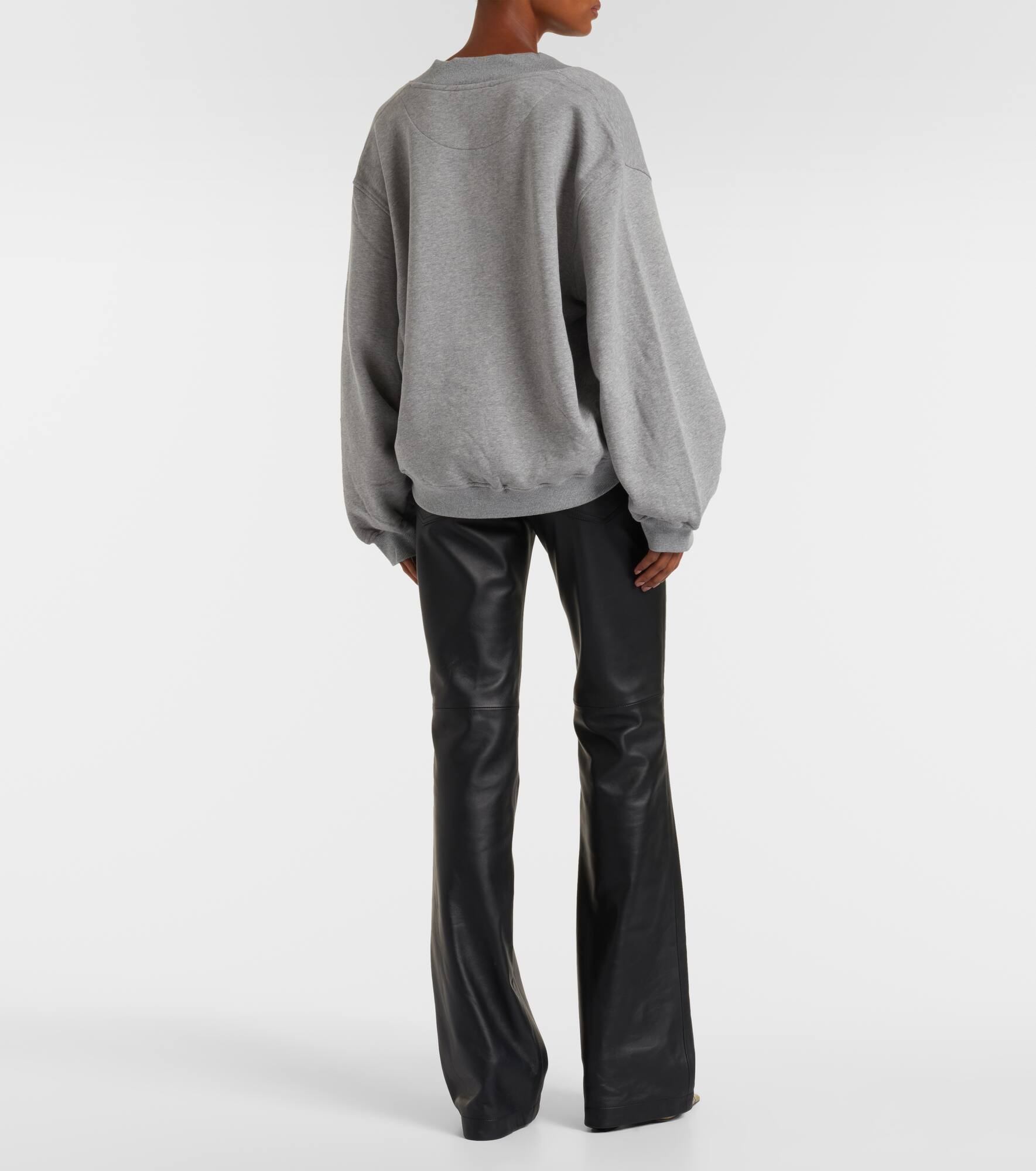 Cotton fleece sweatshirt - 3