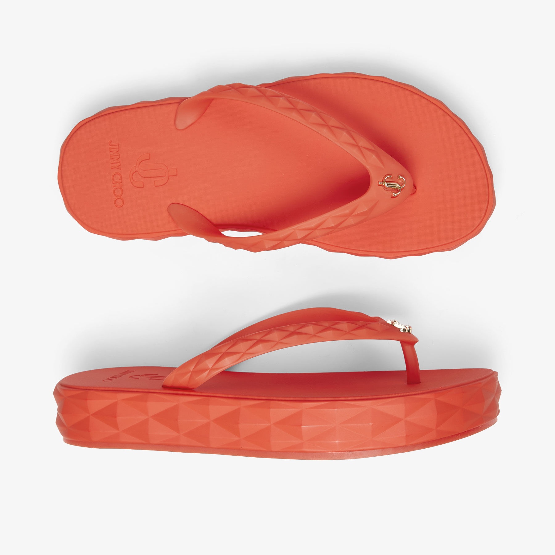 Diamond Flip Flop
Paprika Rubber Flip-Flops - 4