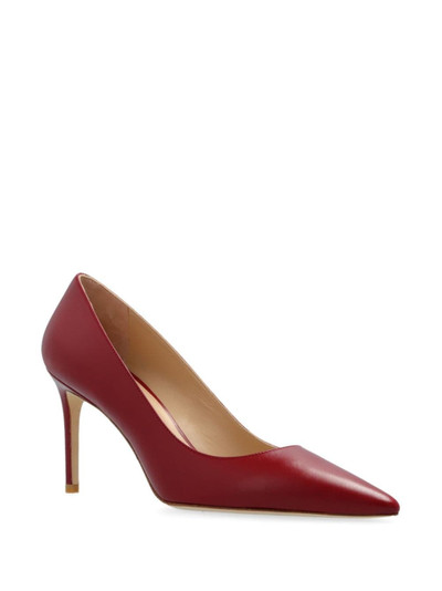 Stuart Weitzman Stuart 85mm leather pumps outlook