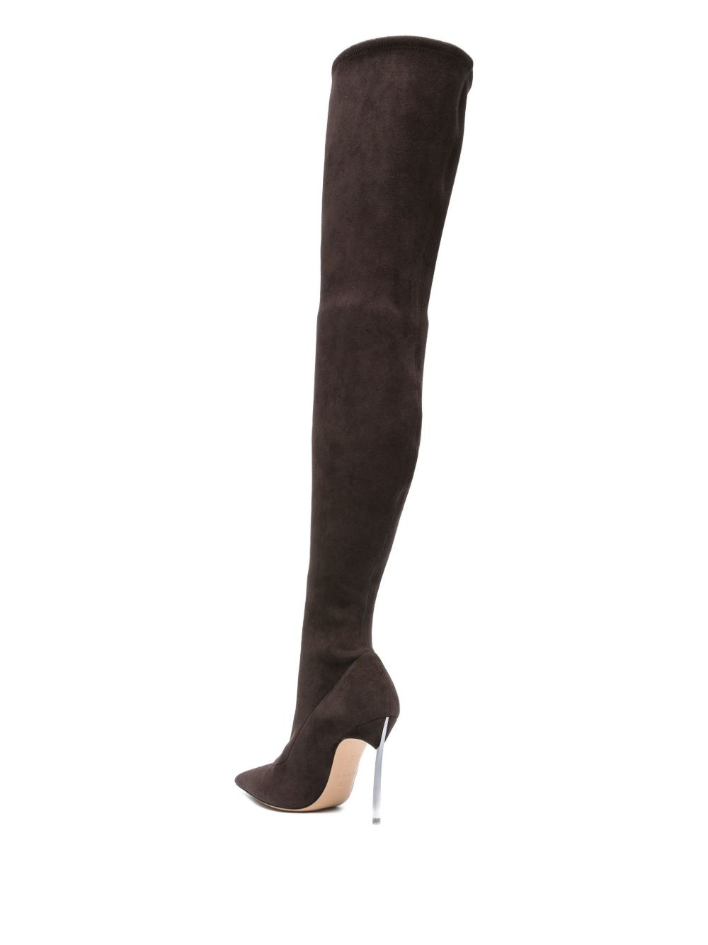 110mm suede over-the-knee boots - 3