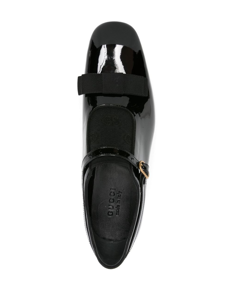 GG canvas 20mm leather loafers 4
