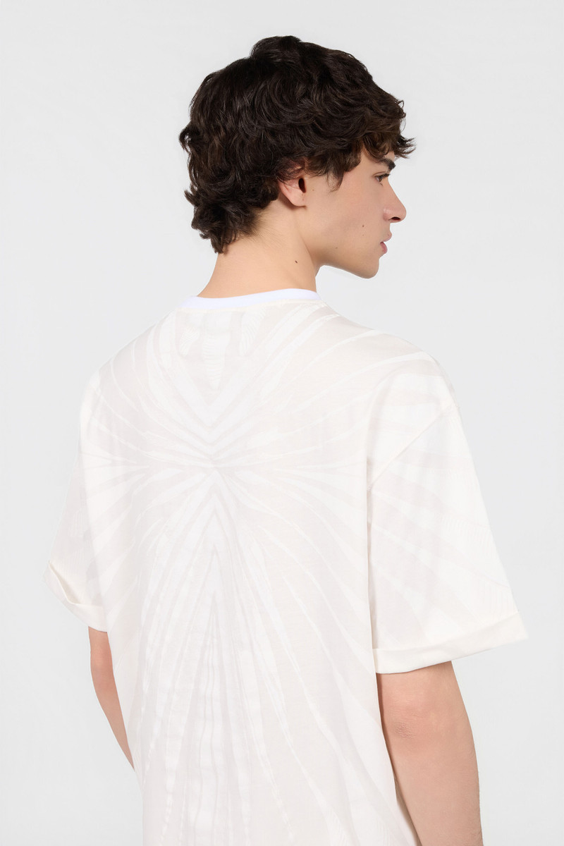 T-Shirt With Ray Print 6