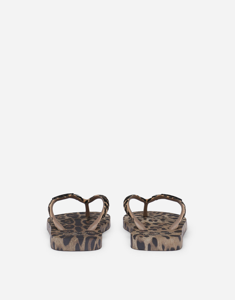 Dolce & Gabbana Dolce&Gabbana x Havaianas Leopard Flip-Flops outlook