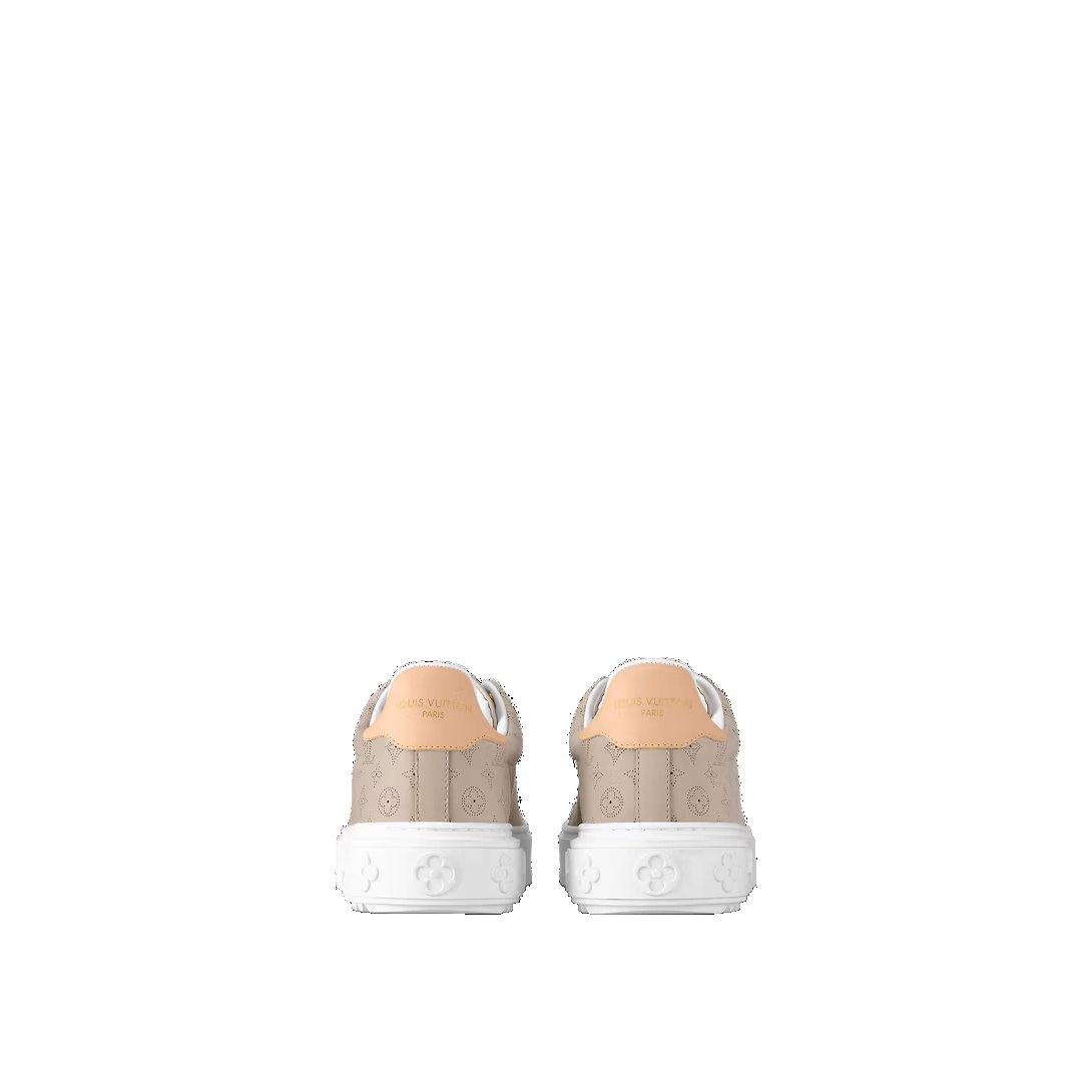 (WMNS) LOUIS VUITTON Time Out Sneakers 'Beige Minimonogram' 1ABR2I - 5