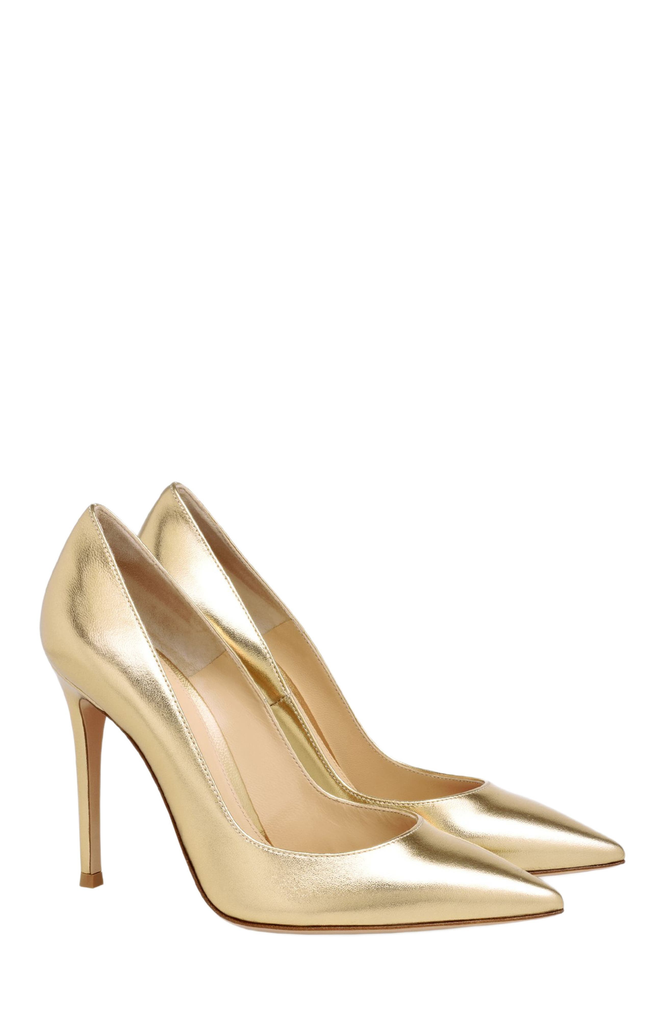 Gianvito Rossi Gianvito 105 Pumps in Gold at Nordstrom - 2