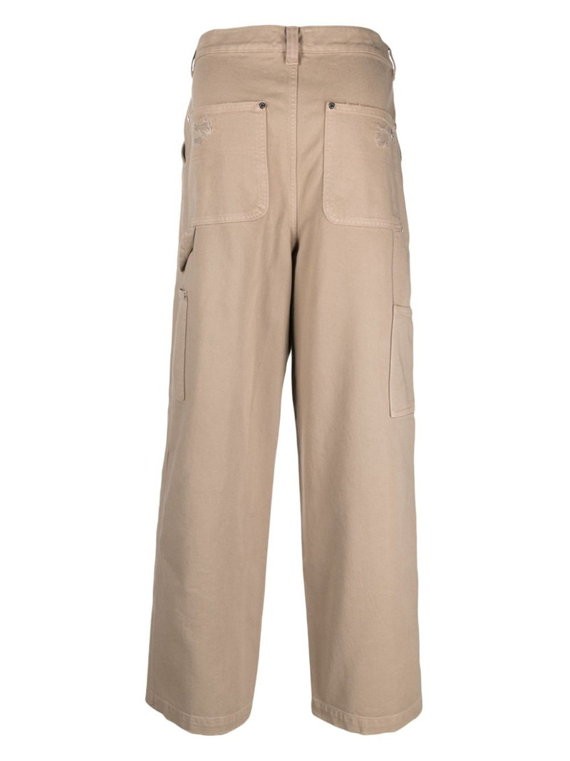 Étude distressed straight-leg jeans outlook