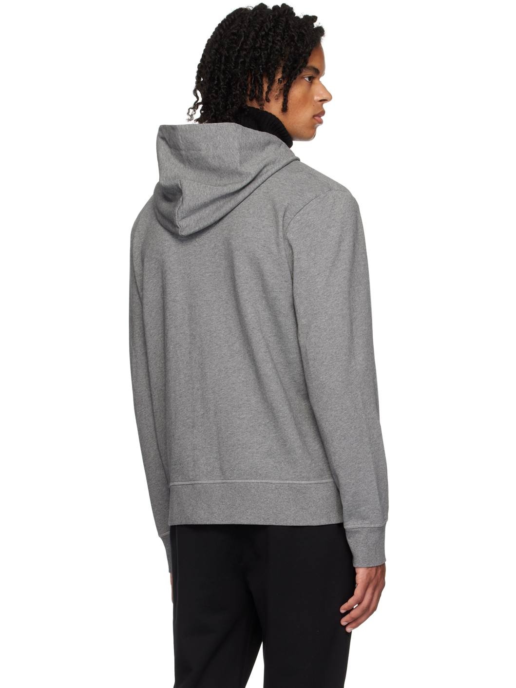Gray 'Black Label' Huron Hoodie - 3