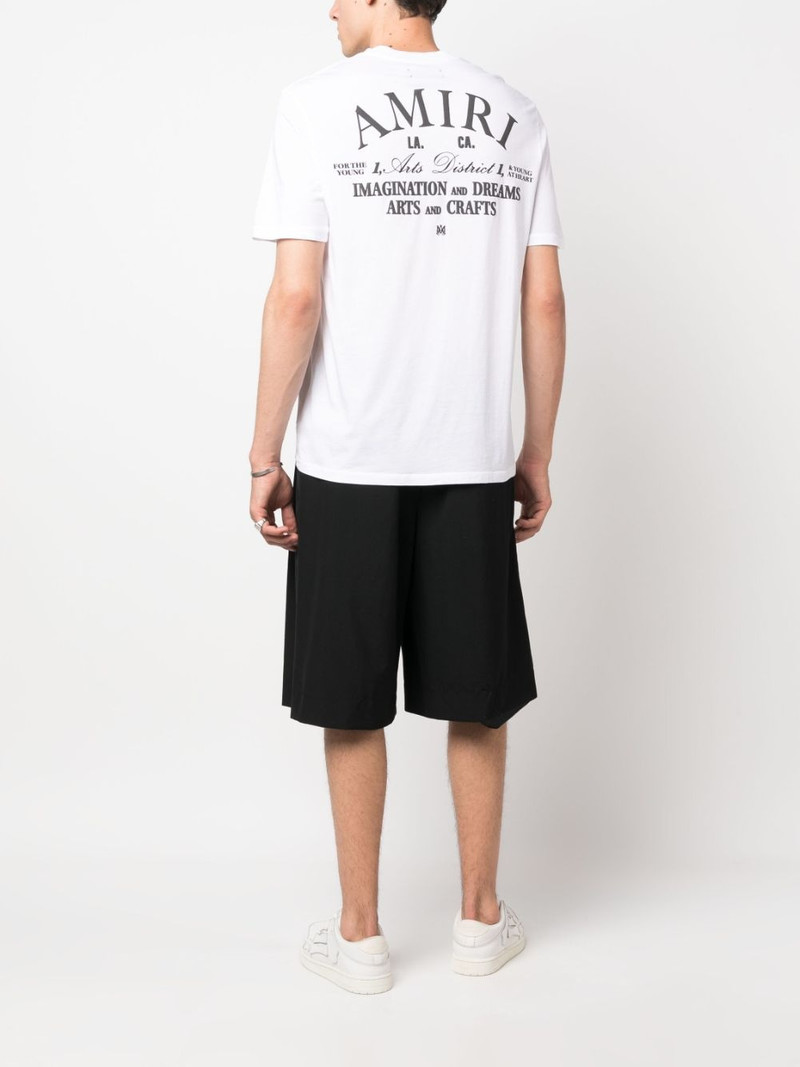 AMIRI logo-print cotton T-shirt outlook